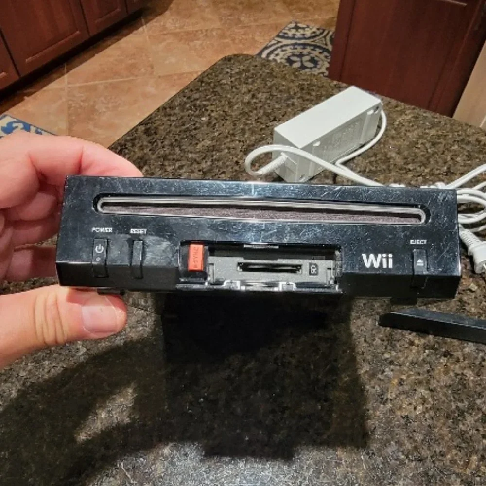 Nintendo Wii Black Console
